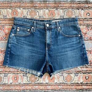 AG Denim Hailey Cut-Off Ex-Boyfriend Shorts 28R